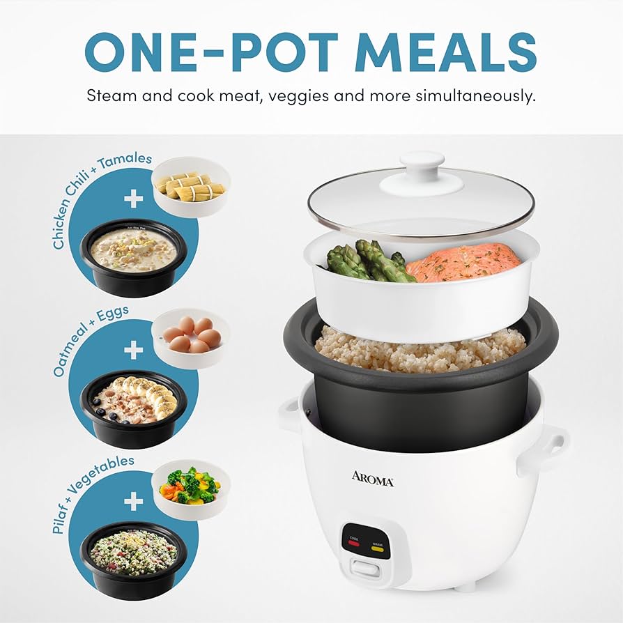 【新品】アメリカ家電　AROMA　Rice Cooker（多機能炊飯器） 新品】アメリカ家電 AROMA Rice Cooker（多機能炊飯器）